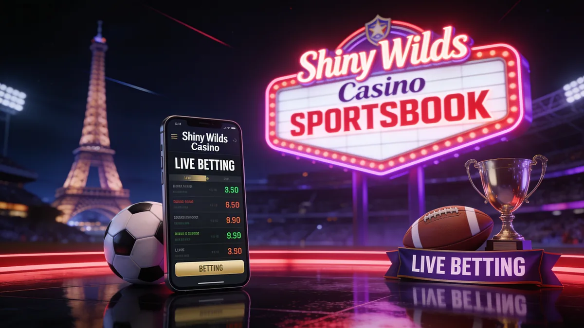Version mobile : jouez sur Shiny Wilds Casino où que vous soyez pour les joueurs en France